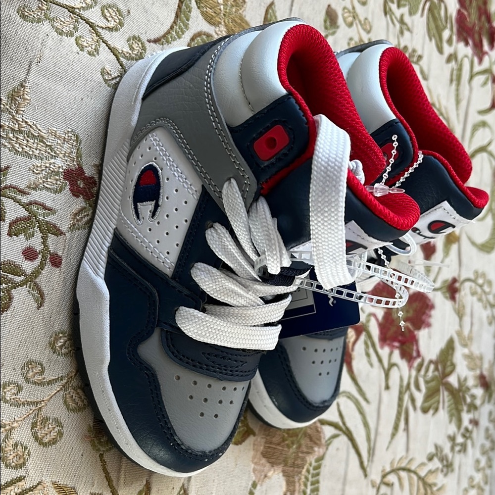 Champion Kids' Navy and Gray Sneakers
